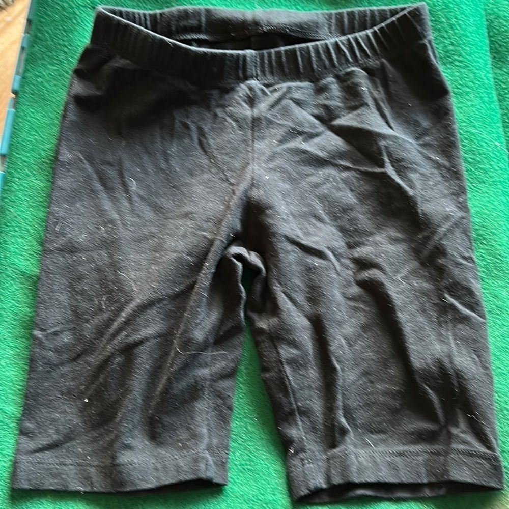 Cat & Jack Girl's Black Bike Shorts Size 7/8 Cycling Playwear